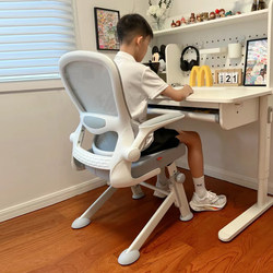 Study Chair for Teenagers, Special Ergonomic Writing Chair for Middle and High School Students, Adjustable Height, Long-Term Sitting Desk Chair