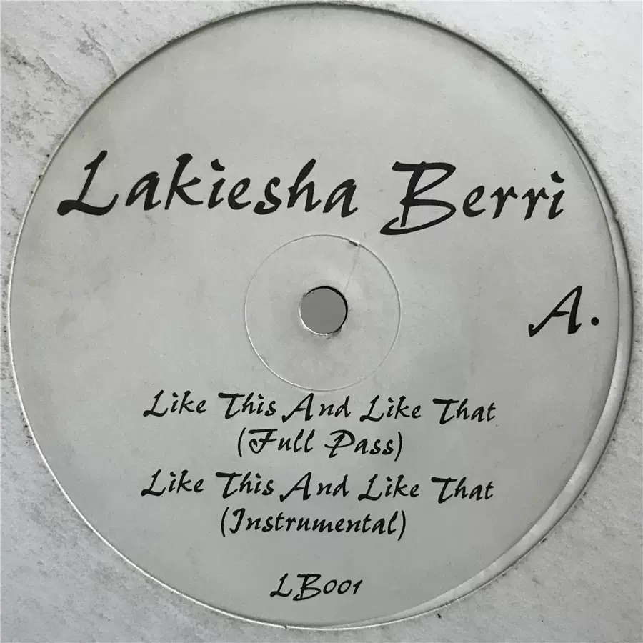 黑胶| LP Lakiesha Berri – Like This And Like That P13400-Taobao