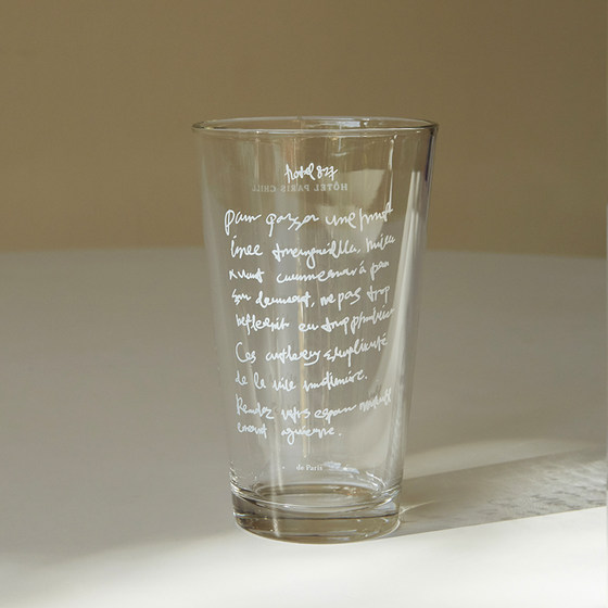 
Carat Korean authentic hotel827 juice glass hotel pair chill cocktail glass