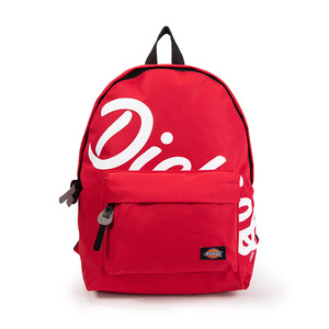 Dickies college student leisure schoolbag big D printed medium backpack computer backpack men's and female couple models
