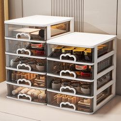 Cosmetic Storage Box, Drawer-Type Dressing Table, Desktop Skin Care Product Storage Cabinet, Office Stationery Multi-Layer Storage Rack