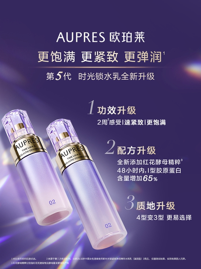Aupres Time Lock Firming Essence Lotion Set - Hydrating & Moisturizing