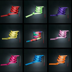 Rhythmic Gymnastics 4m Ribbons Dance Performance Props Dancing Ribbons Children's Toys Streamers for Sports Use 2m Ribbons