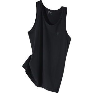 
Pure cotton vest men's sports fitness hurdle men's slim fit 100% cotton sweat-absorbing base wearing old man's sweat shirt summer