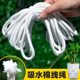 
Absorbent cotton rope hydroponic line self-absorbing flower pot polyester cotton core-spun cotton rope decorative tapestry rope hanging woven vase