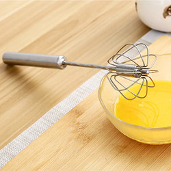 Egg beater stainless steel manual semi-automatic household egg cream whipper mixer kitchen baking tools eggs