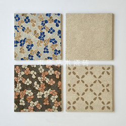 200X200 Mid-Century Style Small Floral Matte Small Tiles Bathroom Kitchen Balcony B&B Coffee Shop Wall Floor Tiles