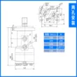 Động cơ thủy lực BM3 4 100/160/200/250 cần trục tời động cơ dầu mô-men xoắn cao tốc độ thấp Motor thủy lực