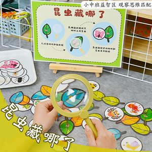 
Insect Magnifying Glass Kindergarten Science Experiment Explore the Science Area of ​​Teaching Aids for Primary, Middle and Large Classes