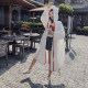 White sun protection clothes for women 2025 summer loose large size fashionable anti-clothing shirt thin super long over-knee thin jacket