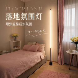 Led Floor Lamp Living Room Bedroom Decorative Standing Bedside Lamp Table Lamp Sleep Sofa Reading Corner ins Atmosphere Light