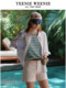 TeenieWeenie Bear Knitted T-shirt Sweater 2025 Summer New Casual Fashionable Striped Sleeveless Top
