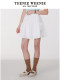 TeenieWeenie Bear Women's Skirt 2025 Summer New Elegant Solid Color White Skirt