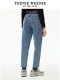 TeenieWeenie Bear Women's Jeans Spring Fashion Academy Style Straight Simple Casual Comfort Pants