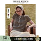 TeenieWeenie Bear Knitted T-shirt 2025 Summer New Casual Vibrant Women's Round Neck Sweater Top