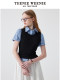 TeenieWeenie Bear Knitted T-shirt Women's Summer New Style Navigation Commuter Multi-Wear Sweater Vest
