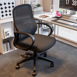 Computer Chair, Home Ergonomic Chair, Waist Protector, Sedentary Comfortable Backrest, Dormitory E-Sports Chair, Men's Office Chair Seat