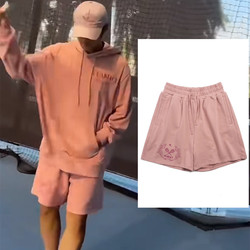 Jay Chou’s same style tennis series pink shorts