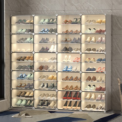 Shoe Cabinet for Home Use at the Entrance of the Corridor, Large Capacity, Multi-Layer, Indoor, Stylish, Light Luxury, High-End Feel, Dust-Proof Storage Cabinet for the Corridor