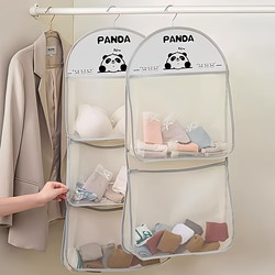 Sock Storage Organizer Dormitory Wardrobe Underwear Hanging Bag Hanging Mesh Bag Bedside Storage Bag