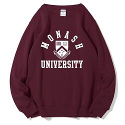 Monash University Pullover Sweatshirt Monash University Souvenir Hoodie Winter Gift for International Students