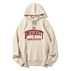 Manchester University Pullover Sweatshirt Manchester University Uom Souvenir Hoodie