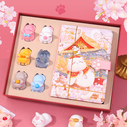 Imperial Palace Travel Journal Gift Box Set Chinese Style Classical Color Page Notebook Forbidden City Cultural and Creative Gifts Souvenirs for Teachers and Classmates Practical Girly Creative Birthday Gift New Year