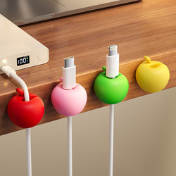 Desktop cable manager, mobile phone data cable organizer