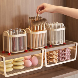 Mirror Cabinet Storage Box, Under-Bathroom Cabinet Makeup Brush, Lipstick, Powder Puff Box, Cosmetics Storage Rack, Miscellaneous Storage Box