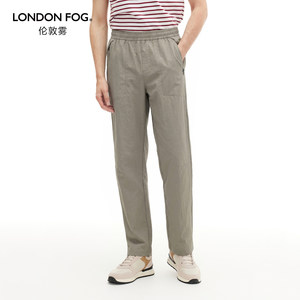 
LONDON FOG/London Fog Men's Casual Pants Spring and Summer Lightweight Elastic Waist Comfortable Stretch Sports Pants