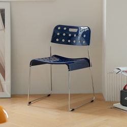 Nordic ins internet celebrity hole chair stackable dining chair