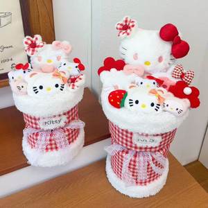 
hellokitty Hello Kitty doll bouquet for girlfriend Chinese Valentine's Day birthday gift girl graduation gift