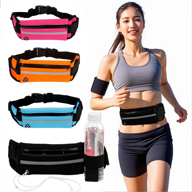 Sports waist bag for women 2024 new multi-functional fitness waterproof ...