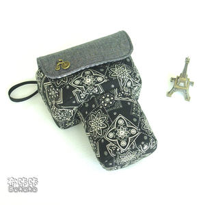 
Handmade SLR camera bag, cute pig head cover, thickened inner liner, single electric micro single protective case totem latest model