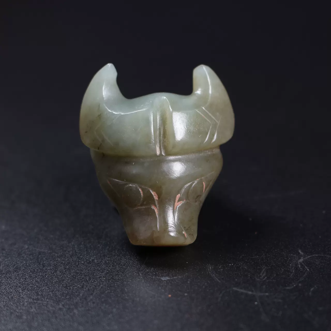 古玉老玉高古玉真品收藏拍卖古玩古董商代龙形玉玦挂件佩饰