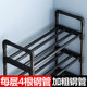 Shoe rack simple door door home multi-story indoor narrow small rental house shoe cabinet dormitory hot 2025 entrance door