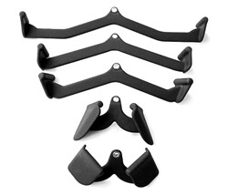 Fitness Equipment Pull Handles, Gantry Rack Accessories, Seated Pull-Down Handles, Back Training Handles, Grip Pull Rods, Rowing Handles