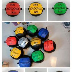 Fitness Soft Medicine Ball Pu Squash Ball Wall Ball Solid Ball Personal Training Balance Training Gravity Ball