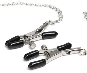 Boy's breast clip sports student 1S belt clip chest chain muscle man M belt chain clip internet celebrity cos valet fitness chest muscle clip