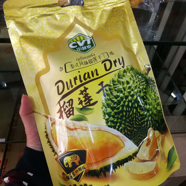 CvT ドライデュリアン 80g - 中国本土スナック