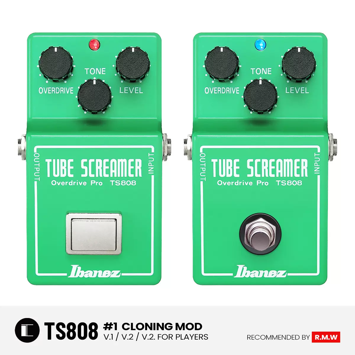 CULT TS808 #1 Cloning Mod V1 V2 过载激励单块效果器现货供应