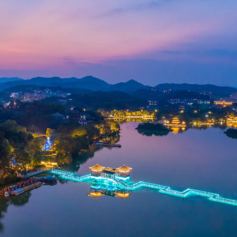 纯玩杭州旅游苏州乌镇千岛湖南浔古镇西塘4天3晚跟团游住客栈游船