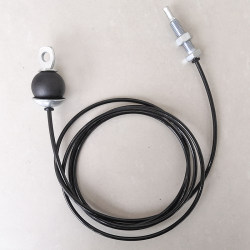 Fitness Pulley Rope Comprehensive Training Equipment Accessories for Home DIY High Pull-Down Bird Machine Steel Wire Rope Weight Pin