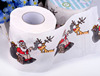 Sheng jieya creative toilet paper, roll paper, paper towel, printed facial tissue, roll paper santa claus 2 rolls