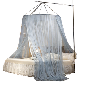 
Class A large dome ceiling mosquito net bracket for home bedroom princess wind bed curtain floor splicing mother-child bed