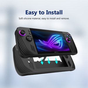Applicable to ROG Ally X game handheld silicone protective case full-inclusive anti-fall and dustproof game machine protective case soft case