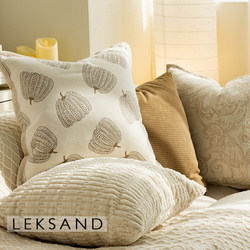 French-Style Cream Pillow Set, High-End Pillowcases for Home Living Room Decoration, Sofa Cushions, Backrests, Headboard Cushions