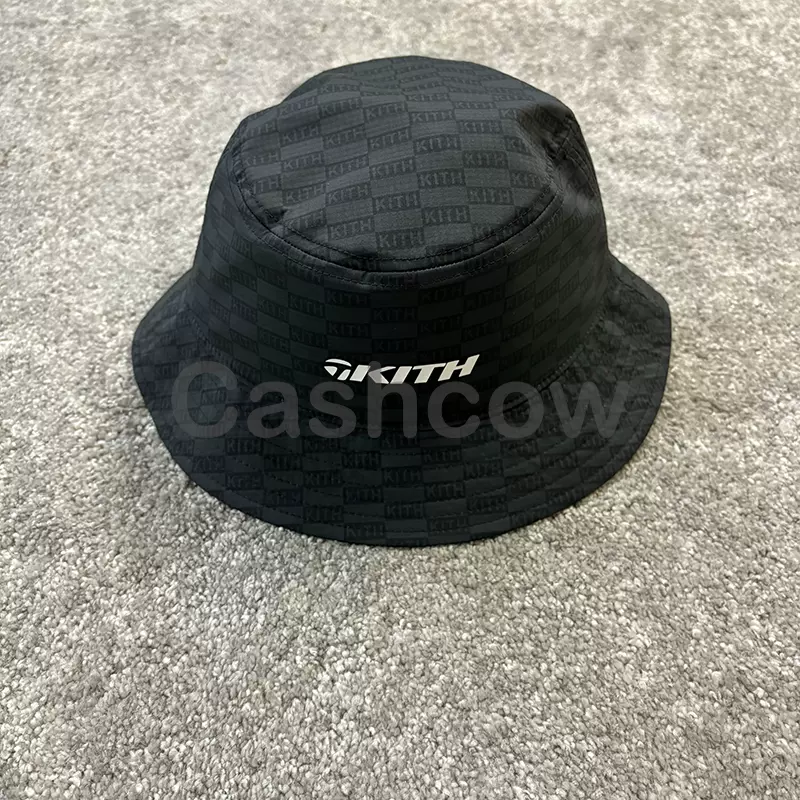 帽子 Kith TaylorMade Nylon Camper Bucket Hat Kith TaylorMade Bucket Hat Black - SS24 - US