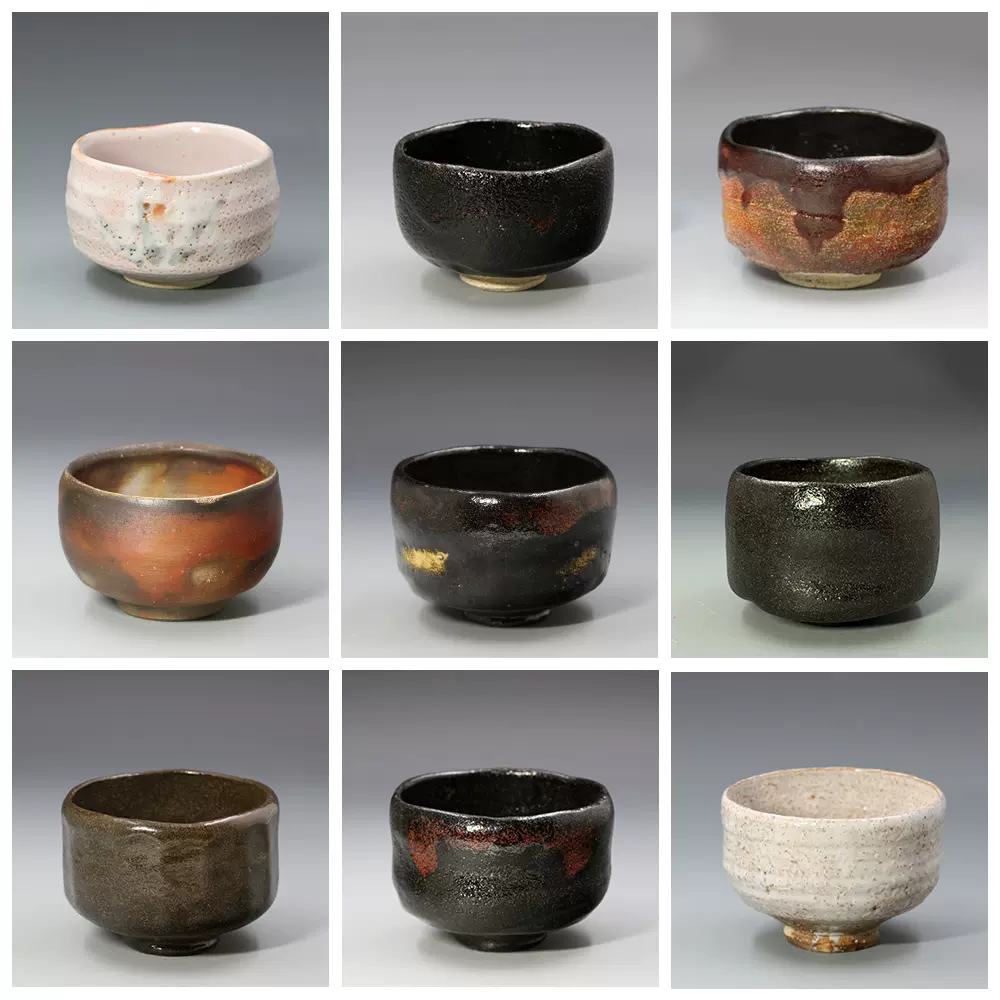 【期限限定品】江崎一生　茶碗　大井戸茶碗　常滑焼 名家江崎一生爱徒常滑烧陶艺家大迫幹雄作日式茶酒杯灰釉杯80ml