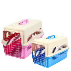 Pet Airline Crate, Pet Transport Travel Box, Cat and Dog Space Crate, Bird Travel Transport Cage, Thickened and Reinforced Airline Crate